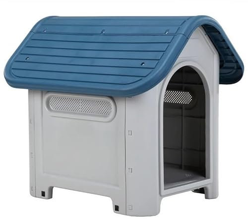 Pets Instinct Durable Plastic Dog House Dog Kennel With Ventilation For Outdoor Indoor Ideal for Small/Medium Dogs, Cat and for many small Pets