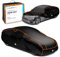 Walser Funda antigranizo para el Coche Perma Protect, Galardonado Muy Bueno* Funda Repelente al Agua antigranizo para automóvil, Certificado por TÜV Austria* Lona para Coche Talla 3 Negro