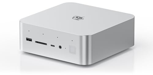 Beelink Mini PC GTi15, Intel Core Ultra 9 285H(16C/16T, up to 5.4GHz), 64GB DDR5 1TB PCIe4.0 SSD AI Mini Computer Win11 Pro, 4K Triple Display, USB4.0, built-in PSU, Speakers, 10G LAN/WiFi 7/BT5.4