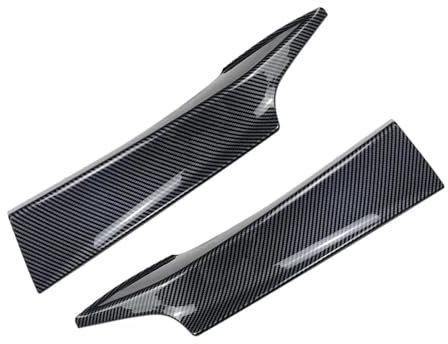 Auto Frontspoiler Für B&MW F20 F21 Pre-LCI 2012-2014 M125i M135i Frontspoiler Frontstoßstange Splitter Canards Schürze Seitenspoiler Körperabdeckung(Carbon Fiber)