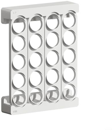 CWOQOCW Portacapsule da parete per caffè, organizer da cucina, salvaspazio, colore: bianco
