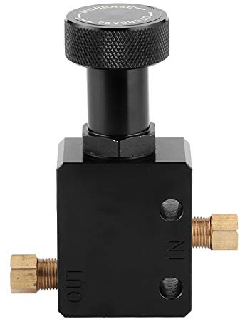 Ausla Universalbroms-proportionell Ventil, Justerbar In-line Broms-proportioneringsventil för Skivtrumbromsar med 150-1200PSI Tryckområde, Väsentligt för Professionell Motorsport och
