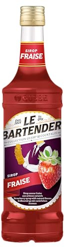 Sirop Fraise - Pour Eau, Apéritif et Cocktail - 70cl