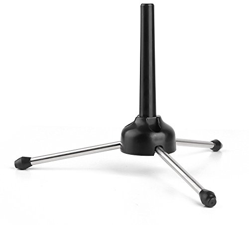 Vangoa Foldable and Portable Tripod Holder Stand for Flute Clarinet Oboe Soprano Saxophone Wind Instrument