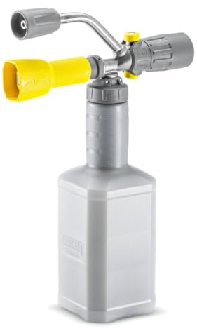 Kärcher Schaumkanone Duo Advanced 1, Tank 1 l, Durchflussmenge 400 – 600 l/h, robuster Ecobrass-Körper, präzise Dosierung & direkte Umkehrung Jet/Schaum