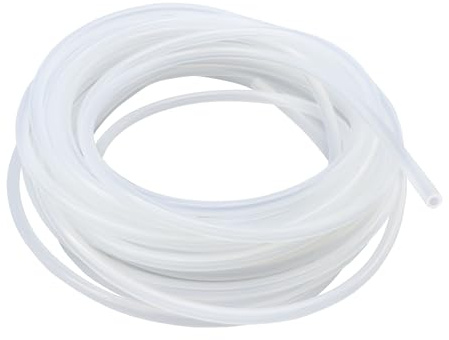 Silicone Tube,3mm ID x 5mm OD,8Meter,iMeistek Flexible Food Grade Hoses,Water-Air Hose Pipe for Pump Transmission