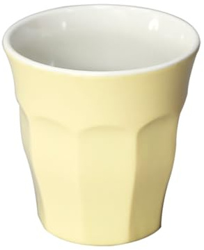 Garcia de Pou 10 Unidades - Vasos Apilables 'Asami Ware' 295 Ml Ø 8,8X9 Cm Crema Melamina