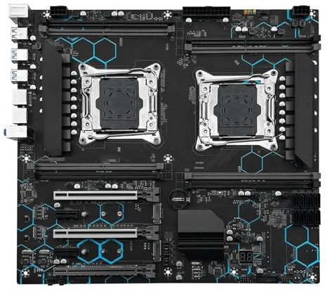 motherboard Fit For MACHINIST X99 Dual CPU Motherboard Set Kit Xeon LGA 2011-3 E5 2699 V4 Processor + 64gb 8-slot DDR4 RAM Memory MD8 Combo E-ATX