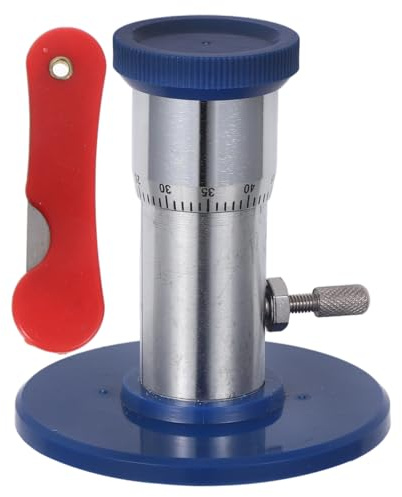 TOVINANNA Microtome Manuel pour Laboratoires Scolaires – Coupe-plantes de Précision pour Expériences Biologiques – Outil Pédagogique Portatif pour Découpe D’échantillons Végétaux en