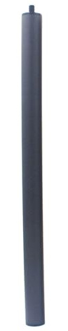 Postes de extensión de trípode de metal portátiles con rosca de 2 1/4 pulgadas para mejorar la fotografía en ángulo para cámaras réflex digitales, tubo de extensión de metal