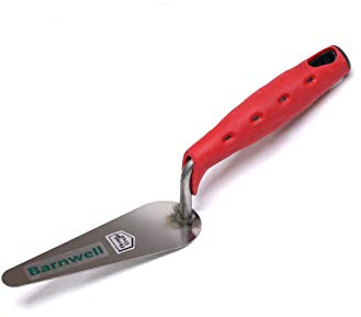Barnwell Stainless Steel Round Ended Narrow Pointing Trowel 140mm 5 1/2