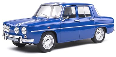 MODELLINO IN Scala COMPATIBILE Con Renault 8 GORDINI 1300 1967 Blue 1:18 SOLIDO SL1803604
