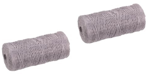 OSALADI Guirnalda De Cuerdas De 100 M Color Gris para Decoración Festiva Bodas Y Cumpleaños 2 Unidades