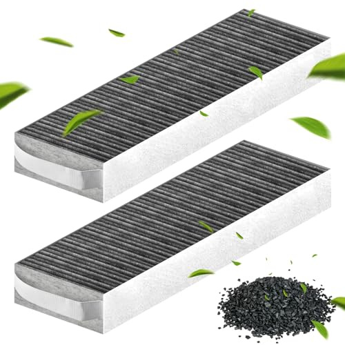 Filtre à Charbon Actif En 2 Parties Pour Les Hottes De Cuisine BORA PURE PUAKF Pour Votre Four à Air Recyclé PURU Ou PUXU, 425 x 130 x 50 mm
