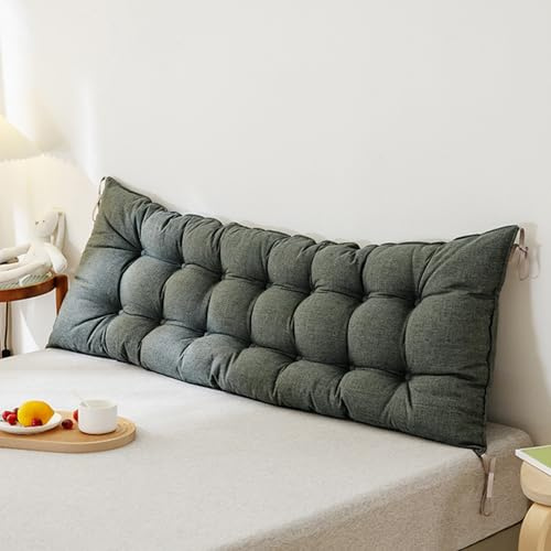 D,120x50cm, Cojín De Lectura Almohada Lumbar Almohadón De Color Sólido para Cama Sofá Y Dormitorio Suave Tatami Dormitorio Reposacabezas De Cama Cojín De Respaldo De Lectura