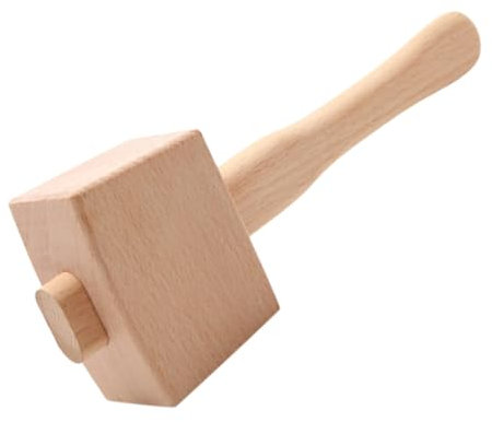 Veemoon Wooden Hammer Holzhammer Für Holzarbeiten Handwerk -projekte Multi-purpose Mallet Für Lederverarbeitung Und Holzschnitzerei
