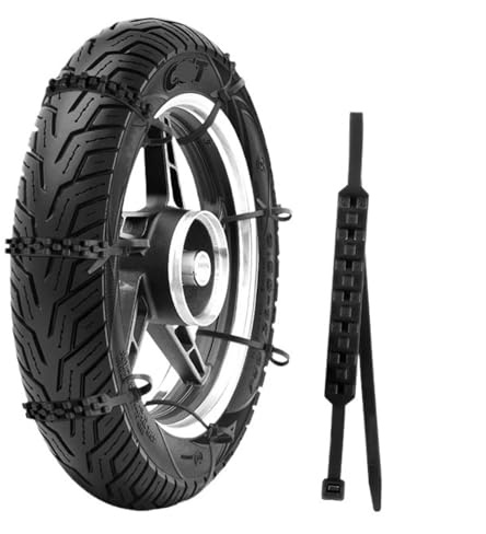 Cadenas De Nieve Antideslizantes For Motocicletas, 10/20 Piezas, Seguridad For Coches, Motocicletas, Ruedas De Invierno, Bridas Antideslizantes, Cadena For Nieve For Coche(BLACK 20PCS)