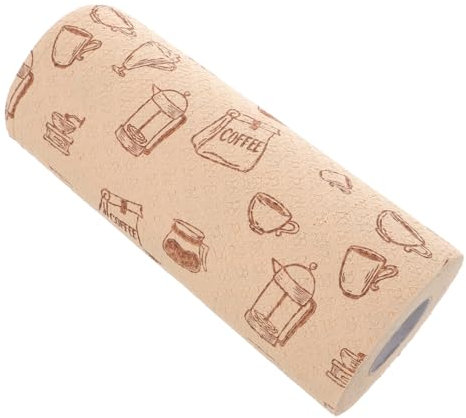 minkissy Natural Bamboo Kitchen Absorbent Tissue Paper Towel Hand Napkins Easy Cleaning for Kitchen