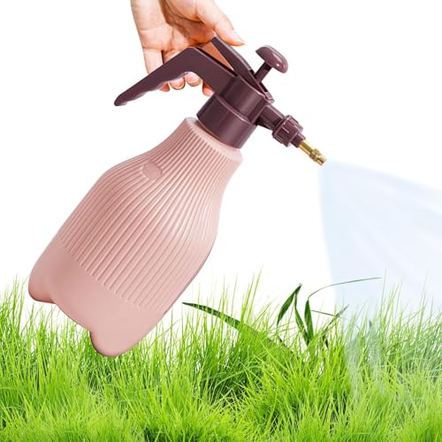 Frfik Pulverizador de mano – Botella pulverizadora de 1,5 L con boquilla ajustable – Botella pulverizadora de presión de niebla fina, pulverizador portátil para s, plantas, limpieza del hogar