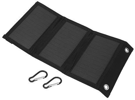 Chargeur solaire pliable Chargeur de sortie USB efficace Panneau solaire portable pour les activités de plein air Randonnée en camping