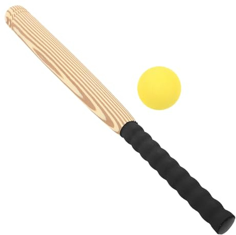 NOLITOY Bate de Béisbol EVA Ligero para Entrenamiento Aire Resistente y Práctico para Adolescentes y Incluye Pelota para Práctica Interactiva