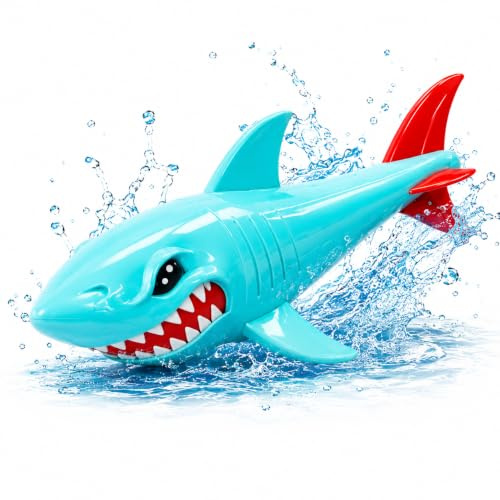 TK Gruppe Timo Klingler XXL Hai 52 cm für Kinder & Erwachsene - Pool & Schwimmbad - Wasserspielzeug für Tauchspielzeug zum Tauchen - Tauchringe & Tauchstäbe (XXL Hai)