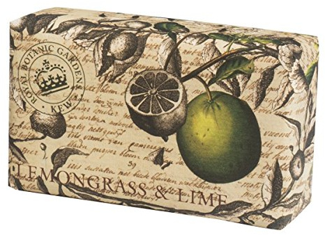 Royal Botanical Gardens, Kew Lemongrass & Lime Shea Butter Soap, 240g