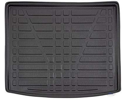 J&J AUTOMOTIVE Vasca Bagagliaio su Misura per Bmw X1 F48 2015-2022, Proteggi Baule con Bordo Alto 4 cm, Antiscivolo, Inodore, Arrotolabile