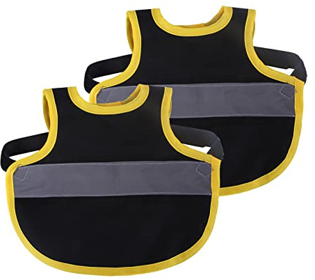 2Pcs Huhn Weste, WideSmart Hühnersattel Reflective Vest für Huhn - Pet Kleidung Geflügel Henne Sattel Schürze Federschutz Schürze Schutz Rückenschutz Jacke