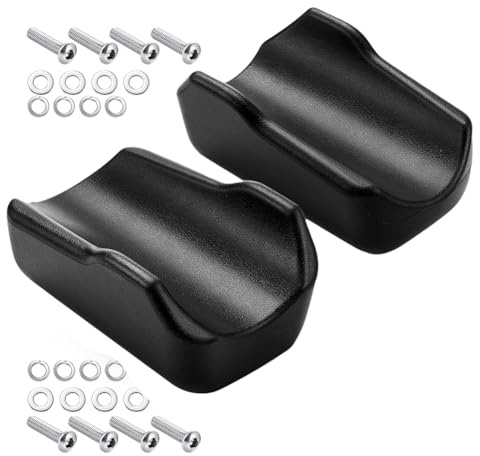 Koolenry 2 Stk. Rollator-Armlehnenpolster Weicher Stand Up Rollator-Armlehne für Aufrechten Universal-Rollstuhl Weich und Bequem für Senioren