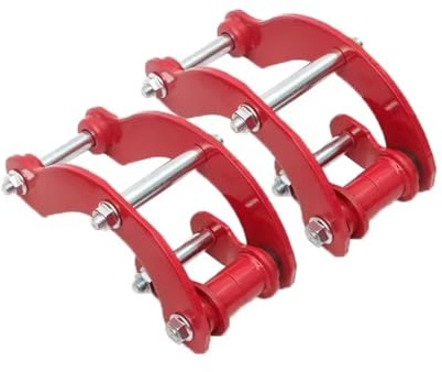 Spaciador Ruedas para Toyota para Hilux para Revo Kit Elevación Delantero Y Trasero Máquina Doble Grillete Comfort G Grillete 1-2 Portaequipajes Azul Separadores Ruedas Coche(1 Inch)