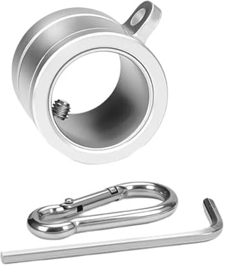 Illkjasfc 304 Stainless Steel Carabiner Flag Rings Aviation Aluminum Construction Spinner For Residential Marine Flagpoles