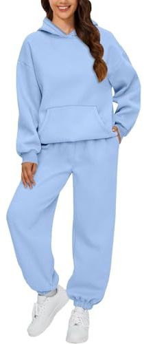 Womens Tracksuit Set Tracksuit Womens Full Set UK 2 Piece Co Ord Sets Outfits Hoodie and Sweatpants Jogger Ladies Gym Activewear Y2k Lounge Wear Women Activewear