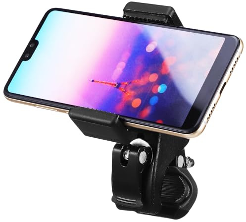 TOVINANNA Verstellbarer Mikrofonständer mit Handyhalterung und Sicherer Klemme Drehbarer Clip Kompatibel mit Mikrofonstativen für Streaming und Aufnahmen