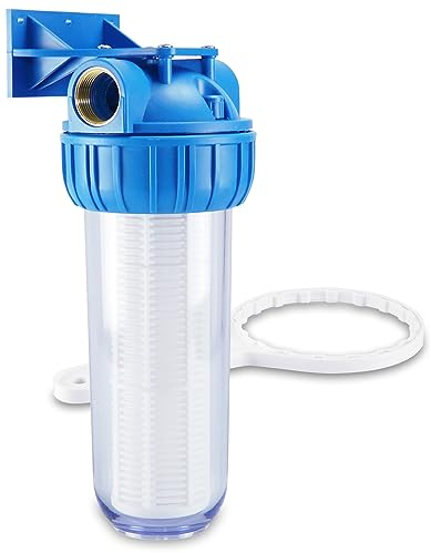 SMARDY Préfiltre à Eau Domestique 1 Pouce Pompe de Jardin Pré-Filtre 1 Filtre Lavable pour Jardin Piscine Conduite d'eau