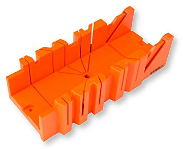 KENDO Schneidlade – Für Schneidewinkel: 22.5°, 45° und 90° – Länge: 300 mm – Aus verstärktem ABS-Kunststoff – Präzise Gehrungslade