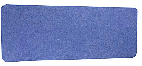 iMount Acoustic Desk Privacy Screen Sound Absorbing Noise Reduction Modesty Panel160x35cm - Blue