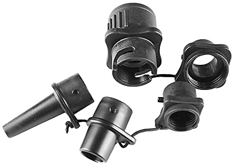NA NA Munstycken båt luftventil adapter kit kajakventil konverteringshuvud uppblåsbar båtpump adapter