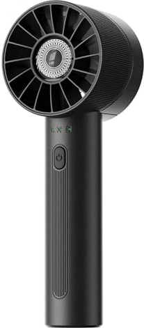 Ultralent Mini ventilateur portatif, USB, rechargeable, avec batterie, 4 vitesses, silencieux, petit ventilateur, noir