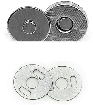10 Sätze/Los 10 mm – 18 mm Magnetknöpfe Taschen Magnet Automatische Adsorptionsschnalle Metall Dünne Knöpfe Druckknöpfe DIY Geldbörsenknöpfe-Gunblack-14,0 mm