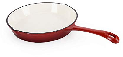 QTYQWC Pot, Long Handle Saucepan Cast Iron Griddles Frying Pan Pot Flat Bottom Frying Pan Frying Pan Steak Grill Cooking Pot