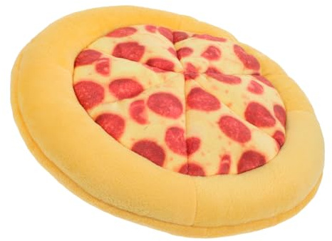 PERSELOSO Dog Chew Pizza Spielzeug Für Aggressive Hunde Interaktives Quietschendes Kauspielzeug Zur Zahnreinigung Für Kleine Mittlere Und Große Rassen Langlebig Und Sicher