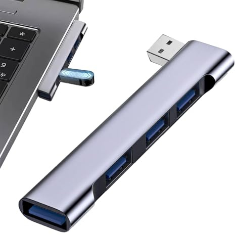 Concentrador USB - Ampliador USB Multipuerto, Divisor Tipo-C, Adaptador de