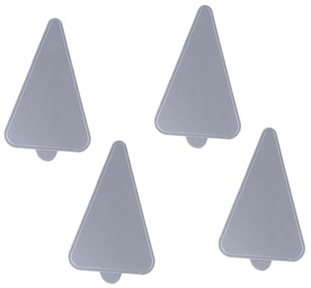 DECHOUS Recyclable Cake Paper Tray 100pcs Silver Cardboard Cake Base for Mousse Cupcake Cookies Mini Pastries Display Serve for Events
