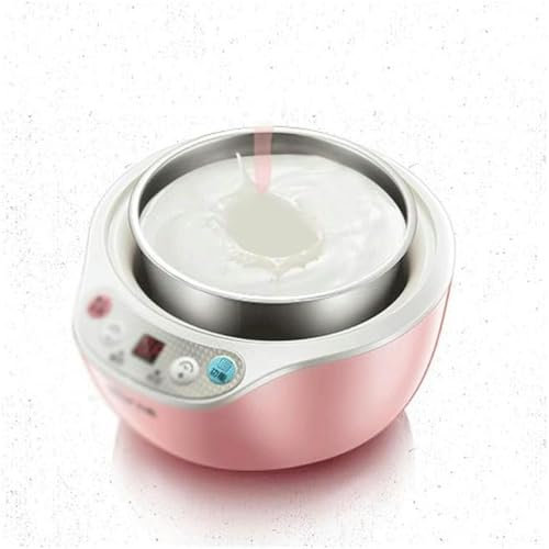 XSDAJSD Yogurtera Digital automática con Pantalla LCD y tarritos: prepara Yogur Natural en casa. Heladera.