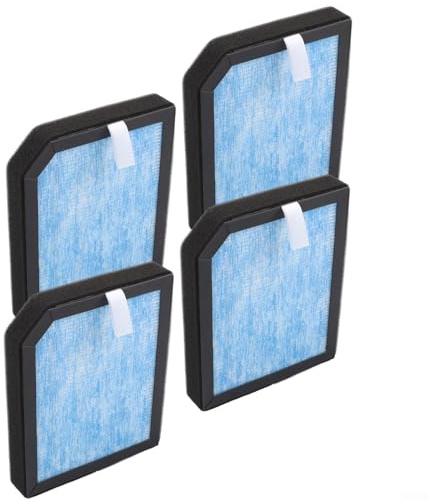 Durashmall Paquete de 4/6 para filtro de repuesto AP1501, filtración de repuesto de 3 etapas para filtro HEPA filtros purificadores de aire para Aircillin para AP1501 con filtros de carbón activado