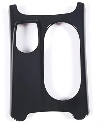 Adhesivo Para La Cubierta Del Portavasos Del Coche, Compatible Con Para Mercedes Para Benz Clase A, GLA, CLA, C117, W117, W176, X156 Para AMG.(Negro,Volante a la izquierda)