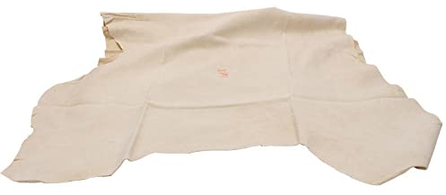 Chiffon de Nettoyage en Peau de Chamois Naturel véritable - Serviette d'entretien de Voiture Super Douce et très absorbante - Parfait pour sécher la Voiture pour Nettoyer Toute la Voiture 60 x 85 cm