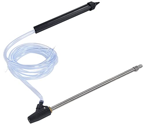 Hapivida Idropulitrice ad Alta Pressione sabbiatura Sabbia e Kit sabbiatura bagnata, Kit di Fissaggio sabbiatrice per Giardino