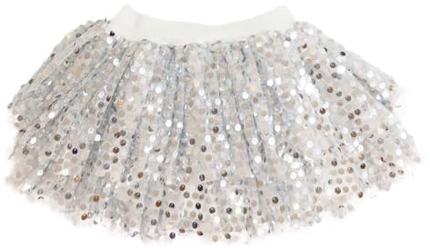 Jupe en tulle pour femme - Tutu à paillettes - Costume de carnaval - Jupon d'ange - Jupon vintage des années 50 - Ballet - Jupe de danse courte - Jupe rockabilly pour carnaval, fête, Halloween,